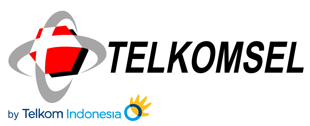 Telkomsel Logo / Telecommunications / Logonoid.com