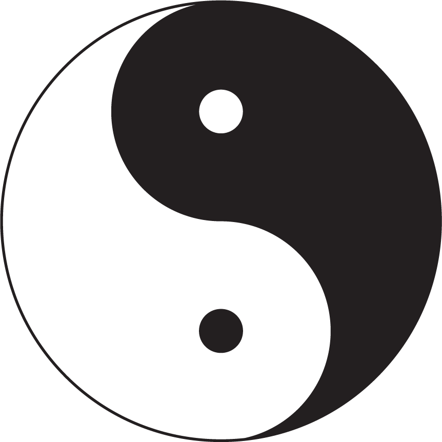 Yin and yang Logo / Misc / Logonoid.com
