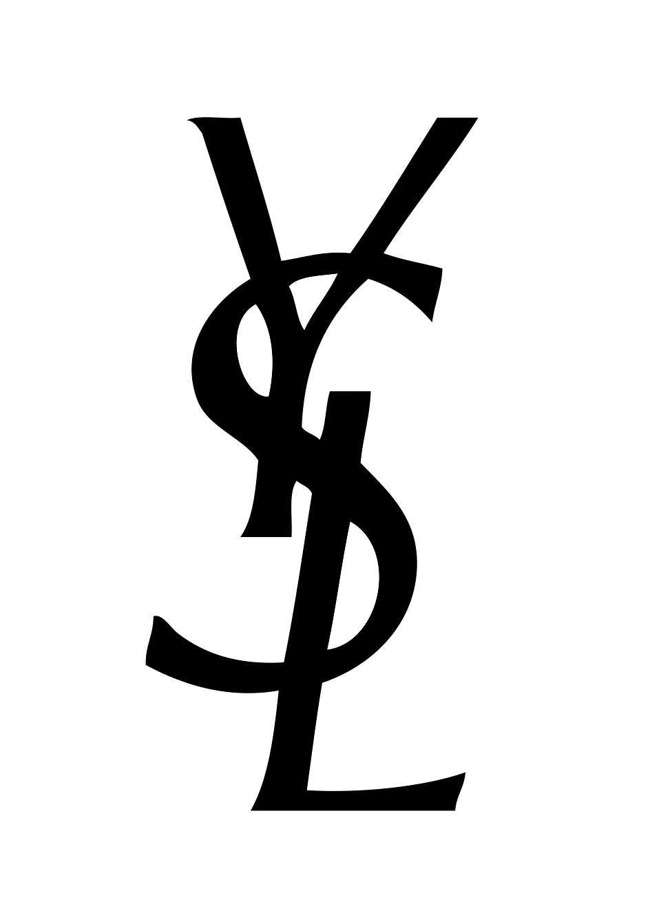 Resultado de imagen de yves saint laurent logo